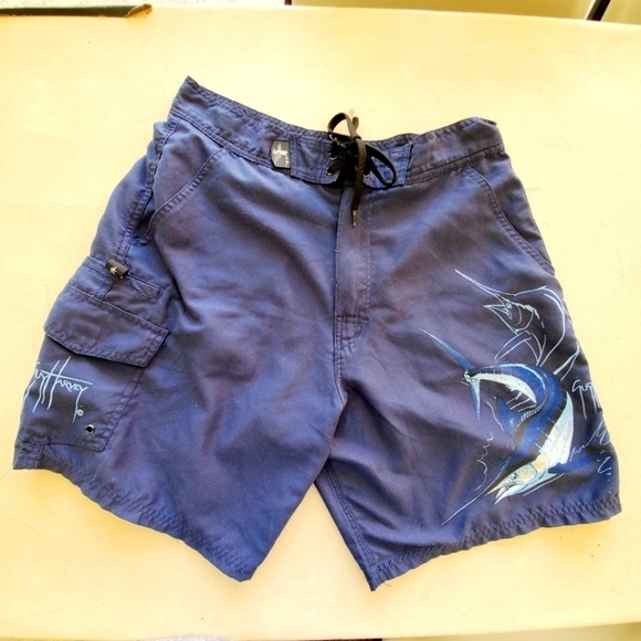 Guy Harvey Boardshorts sz 32 - Picture 1 of 7